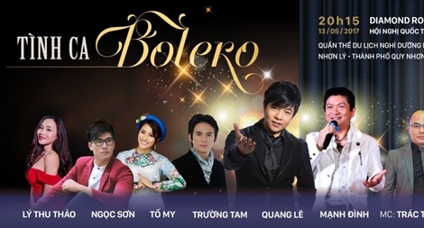 Quang Lê, Mạnh Đình, Ngọc Sơn hội ngộ trong “Tình ca bolero”