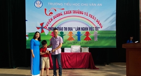 Học sinh lớp 4 trả lại 50 triệu đồng nhặt được