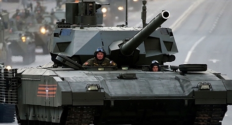 Thiết giáp Nga với kỹ thuật trở thành "vô hình"