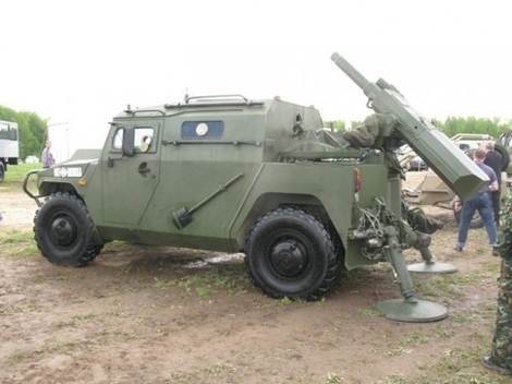 Nga khoe hệ thống cối tự hành cho lính dù