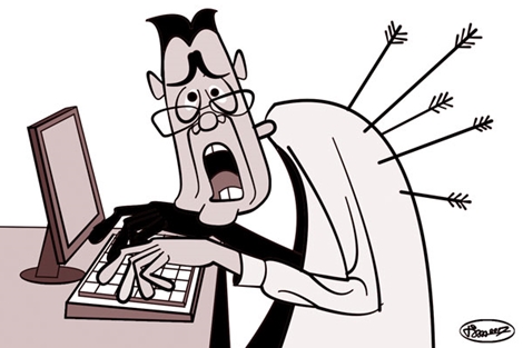 Chuyện anh đánh máy thế kỷ XXI