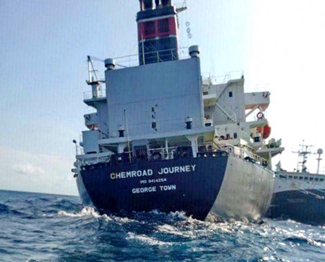 Giải cứu tàu vận tải biển nước ngoài sau 23 ngày đêm mắc cạn