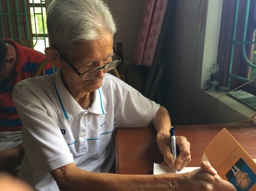 Người cựu binh kể chuyện lịch sử… bằng thơ