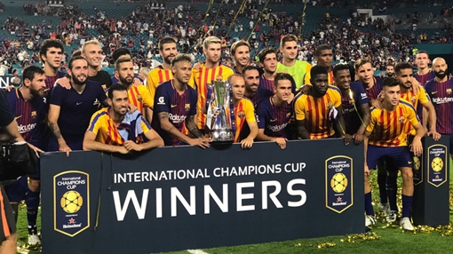 Đả bại Real, Barca vô địch ICC