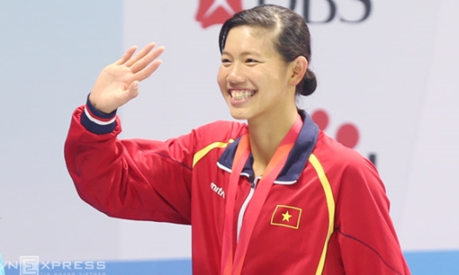 Ánh Viên không có nơi tập luyện tại Sea Games 29