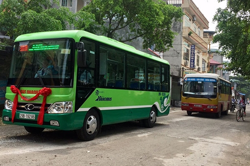 Thêm 5 tuyến buýt mới được kết nối tới huyện ngoại thành Hà Nội