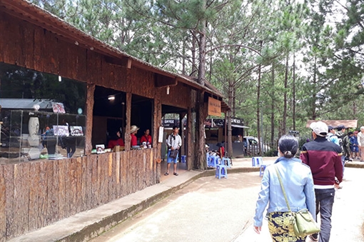 Nhiều sai phạm tại Khu đường hầm điêu khắc Đà Lạt