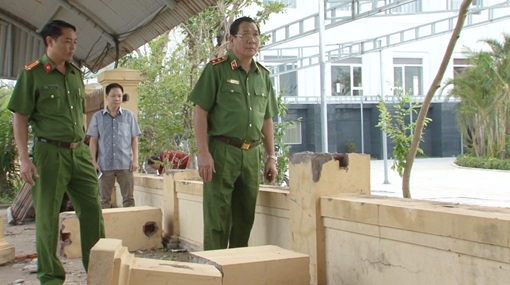 Kiểm tra công tác tạm giam, tạm giữ tại miền Trung sau bão số 10