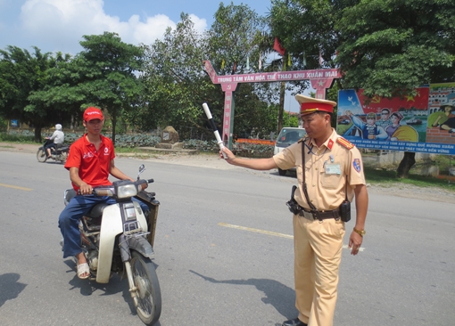 Chuyện cảm động ở một đơn vị Cảnh sát giao thông