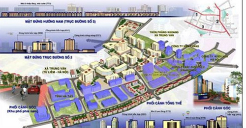 Duyệt Quy hoạch chi tiết Trung tâm hành chính quận Bắc Từ Liêm