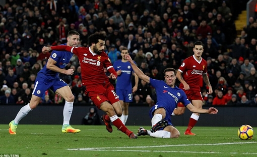 Liverpool và Chelsea cầm chân nhau trên sân  Anfield