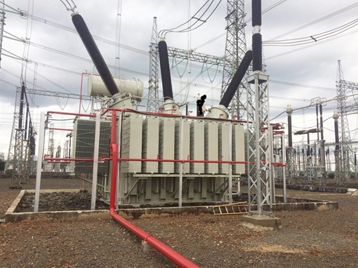 Đóng điện máy kháng bù ngang tại TBA 500kV Pleiku