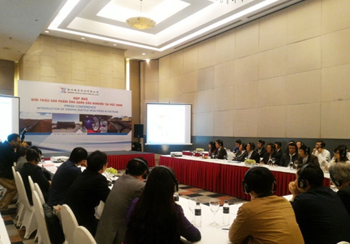 Công ty XinXing giới thiệu sản phẩm ống gang cầu tại Việt Nam