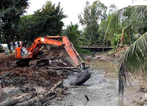 Chủ động ứng phó với xâm nhập mặn mùa khô 2018