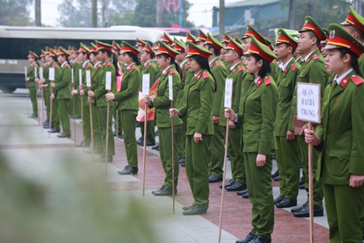 Học viện CSND tăng cường hơn 600 học viên giữ gìn an ninh trật tự Tết Nguyên đán Mậu Tuất 2018