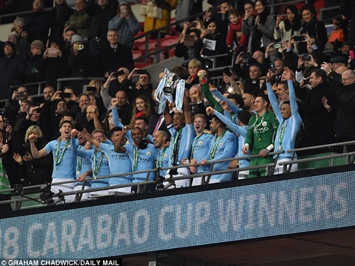Đánh bại Arsenal, Man City giành chức vô địch Cup Liên đoàn Anh