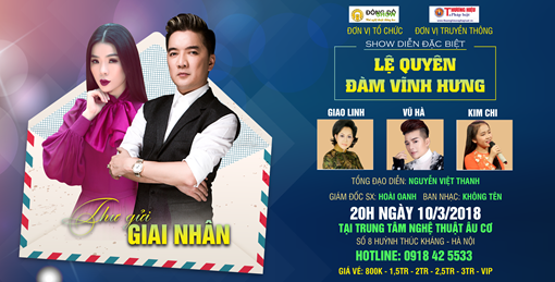 Liveshow Mr Đàm, Lệ Quyên: Có thêm Vũ Hà và nhiều thú vị