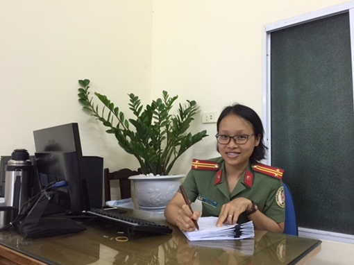 Nghị lực phi thường của nữ Trung tá Công an