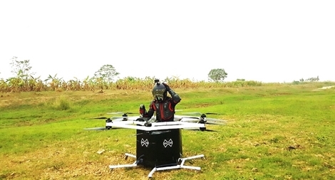 Kỹ sư Hà Nội chế tạo thiết bị bay lên thẳng