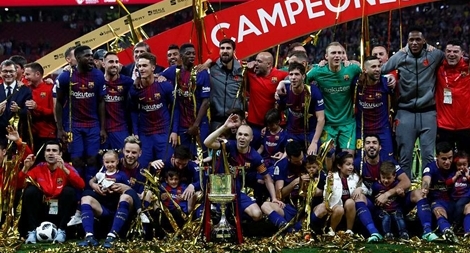 Đại thắng Sevilla, Barca giành Cup Nhà Vua Tây Ban Nha