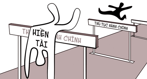 Dựng barie đón nhân tài