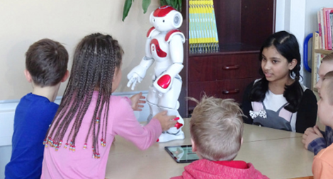 Cách mạng 4.0 trong giáo dục nhiều nước Giáo viên robot lên ngôi nhờ đủ tiện ích lớn