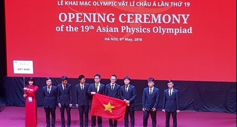 Việt Nam đoạt 8 Huy chương tại Olympic Vật lý Châu Á lần thứ 19