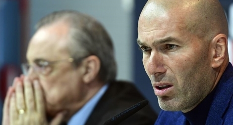 Chủ tịch Real sốc nặng sau khi Zinedine Zidane dứt áo ra đi