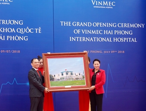 Khai trương Bệnh viện Đa khoa quốc tế Vinmec Hải Phòng