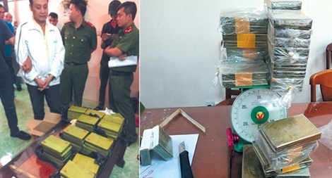 Phá 2 đường dây buôn bán, vận chuyển ma tuý