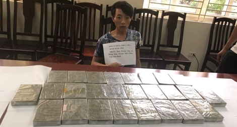 Nhận chuyển 26 bánh heroin với giá 10 triệu đồng