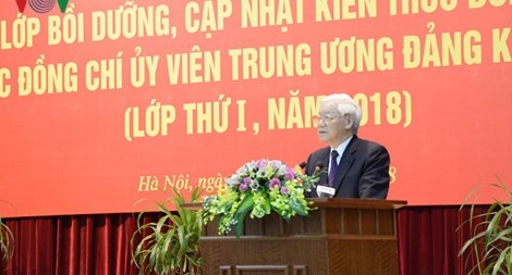 Khai mạc lớp bồi dưỡng, cập nhật kiến thức đối với các Ủy viên TW Đảng