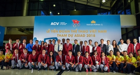 Vietnam Airlines đồng hành cùng Đoàn Thể thao Việt Nam tham dự ASIAD 2018
