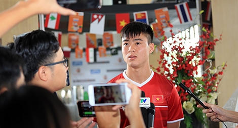 Hậu vệ Duy Mạnh: Olympic Việt Nam xứng đáng ngôi đầu