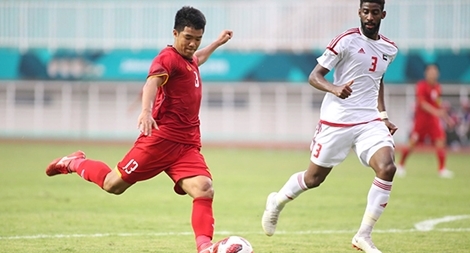 Olympic Việt Nam thất bại trên loạt sút luân lưu trước Olympic UAE