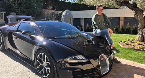 Ngắm "xế hộp" của giới siêu sao bóng đá