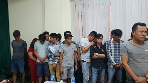 Triệt phá ổ cờ bạc quy mô lớn do Thành "Bò" cầm đầu