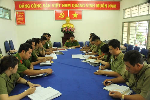 Ghi ở đơn vị Công an địa bàn “nửa làng, nửa phố”