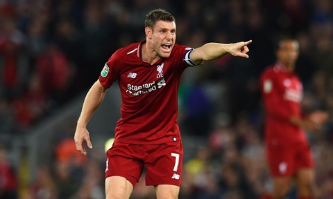 Klopp và nỗi lo về chấn thương của trụ cột James Milner