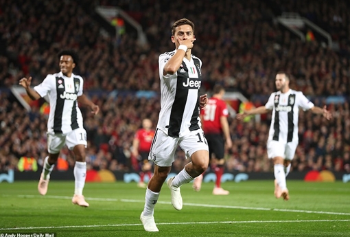 Juventus đánh bại Man Utd ngay trên sân Old Trafford