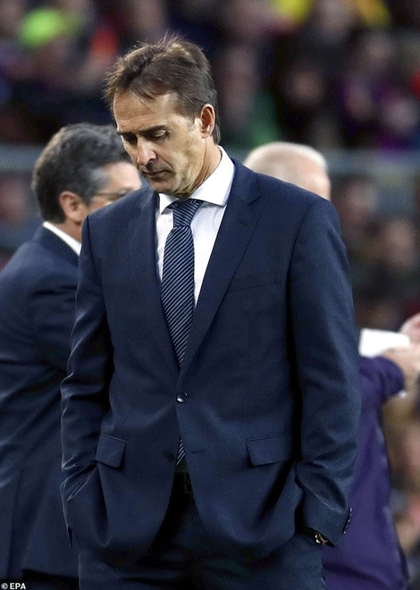 HLV Lopetegui vẫn lạc quan dù sắp bị sa thải