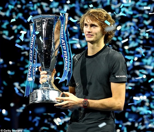 Đánh bại Novak Djokovic, Alexander Zverev vô địch ATP Finals