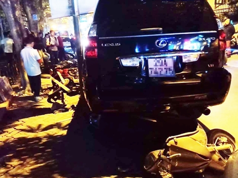 Đại uý CSGT kể phút kinh hoàng xe Lexus đâm liên hoàn