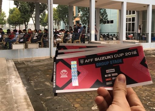 VFF bán vé online trận Việt Nam-Triều Tiên