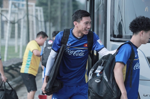 Buổi tập tràn đầy tiếng cười của đội tuyển Việt Nam