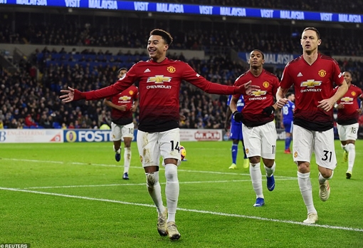 Man Utd thắng đậm trong trận đấu đầu tiên của HLV Solskjaer