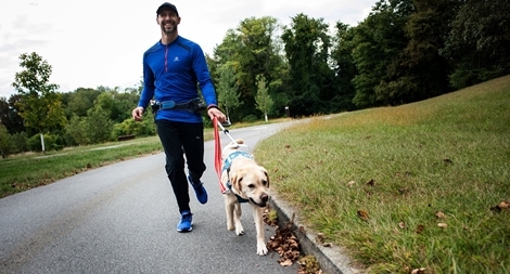 Ngôi trường huấn luyện chó dẫn đường cho vận động viên khiếm thị