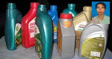 Truy nã kẻ chủ mưu trong đường dây sản xuất dầu nhớt giả quy mô lớn