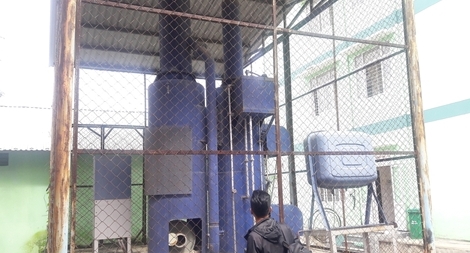 Lò đốt rác thải y tế tiền tỉ bỏ không  
