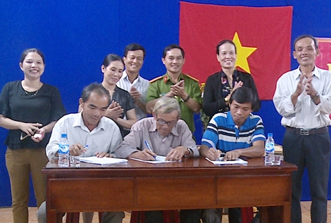 Trưởng Công an xã nhiệt huyết với công việc